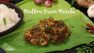 Mutton Brain Masala  Bheja Fry  Home Cooking [upl. by Aicemaj]