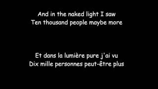 Sound of Silence  French Lyrics [upl. by Ilarin]