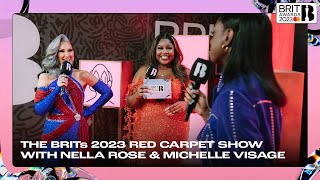 The BRITs 2023 Red Carpet Show [upl. by Lajet42]