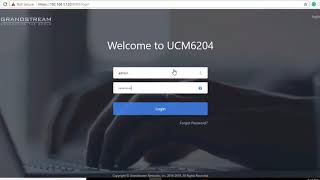 How to configure Grandstream IP PBX UCM6202 UCM6204 UCM6208 [upl. by Blayne674]