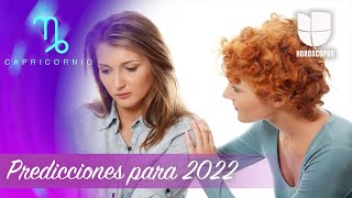 Horóscopo 2022 Predicciones de Capricornio  Univision Horóscopos [upl. by Enilehcim]