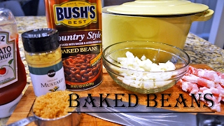 BAKED BEANS RECIPE TURN CANNED INTO WOW  COOKING ESCAPADES [upl. by Lahey]