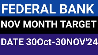 FEDERAL BANK STOCK LATEST NEWS UPDATES 30OCT24FEDERAL BANK SHARE LATEST NEWS UPDATES WITH TARGET [upl. by Petty21]