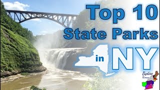 TOP 10 New York State Parks [upl. by Hilario]