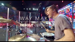 Way Maker Live at Jesus 19 Drum Cam ⚡️ [upl. by Eislehc]