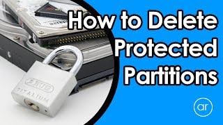 How to Delete the Undeletable using Diskpart Disk Partition in Windows 10 [upl. by Jessika]