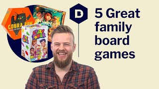 5 Best family board games  Tabletop games to play with your family [upl. by Dahraf74]