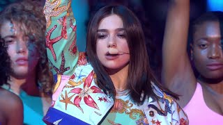 Dua Lipa  New Rules Live at The BRIT Awards 2018 [upl. by Ecnerrat]