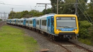 Metro trains around Melbourne 6 [upl. by Enirod]