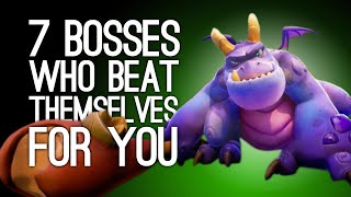 7 Bosses Who Beat Themselves For You [upl. by Jezabella]