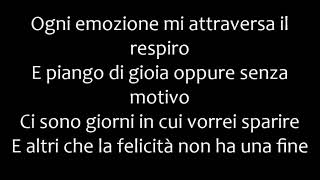 Imparare ad essere una donna  Fiorella Mannoia  LyricsTesto [upl. by Tedman594]