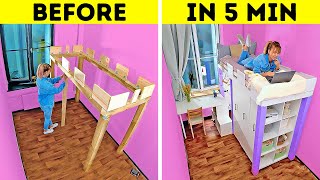 EXTREME ROOM MAKEOVER  Easy Ways To Upgrade Your Bedroom [upl. by Hinkel]