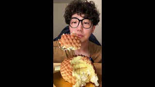 Durian Cake ASMR Mukbang [upl. by Lavine178]