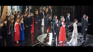 Cast of Les Miserables preforming at the 85th Academy Awards 2013 [upl. by Schnurr]