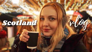 A festive trip to EDINBURGH  Islander Workshop  SCOTLAND vlog [upl. by Chaiken]