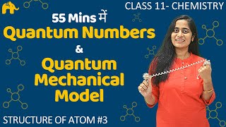 Structure of Atom Class 11 Chemistry  Quantum Numbers  De Broglie  Heisenberg  JEE NEET CBSE 3 [upl. by Rici]