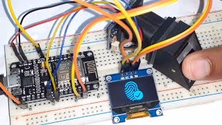 IoT Based Biometric Fingerprint Attendance System with NodeMCU ESP8266 [upl. by Oicneserc211]