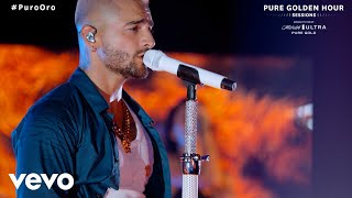 Maluma  Hawái Live From Michelob ULTRA Pure Golden Hour Sessions [upl. by Solrak842]