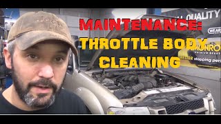 Throttle Body Cleaning To Restore Idle Quality [upl. by Ume]