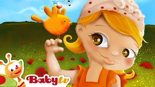 Poppy Flowers ❤️  Nursery Rhymes and Songs for kids BabyTV [upl. by Egni]