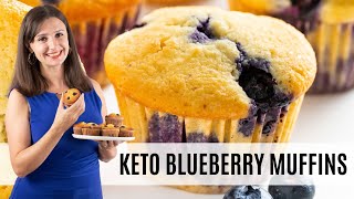 THE BEST KETO MUFFINS Quick Easy And Moist [upl. by Eustache]