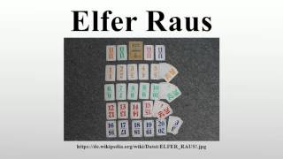 Elfer Raus [upl. by Corette]