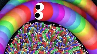 Slitherio AI 200000 Score Epic Slitherio Gameplay [upl. by Aleras]