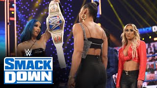 Bianca Belair’s attempt to name her WrestleMania opponent goes south SmackDown Feb 5 2021 [upl. by Eeleak]