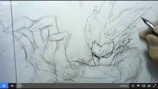 Yusuke Murata Live Drawing GAROU One Punch Man 129 [upl. by Aprile623]