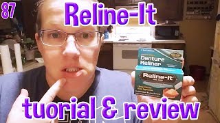 RelineIt Denture Reline Tutorial and Review [upl. by Doig409]