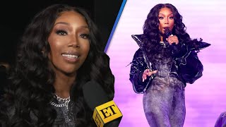 Brandy on SURPRISE Jack Harlow Performance at BET Awards Exclusive [upl. by Haridan142]