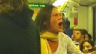 Racist Lady On Train  Australia 2013 [upl. by Lydon119]