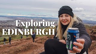 Exploring beautiful EDINBURGH  SCOTLAND TRIP  Travel Vlog [upl. by Placida942]