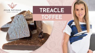 TREACLE TOFFEE by Home Cooking with Julie [upl. by Hanzelin]