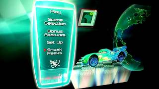 Cars 2 DVD menu walkthrough [upl. by Drahcir987]